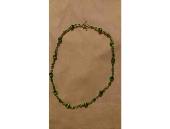 Green Glass Necklace