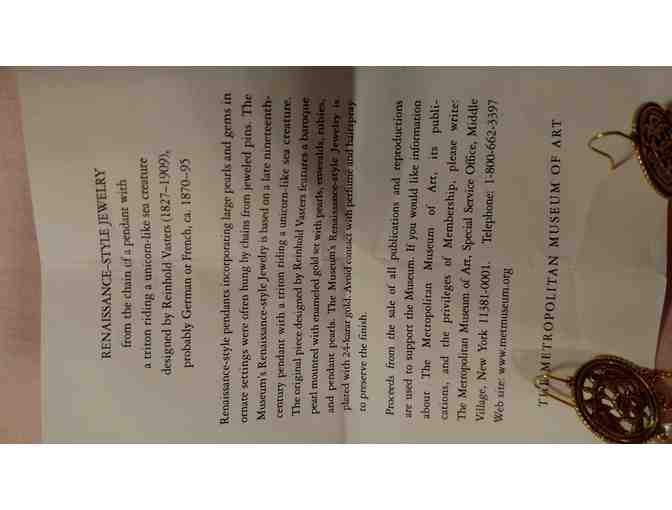 Renaissance-Style Earrings