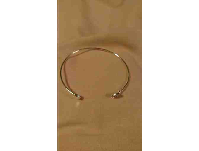 Silvertone Thin Bracelet