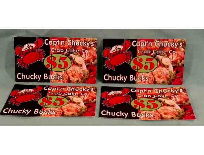 $20 Gift Cards to Cap'n Chucky's