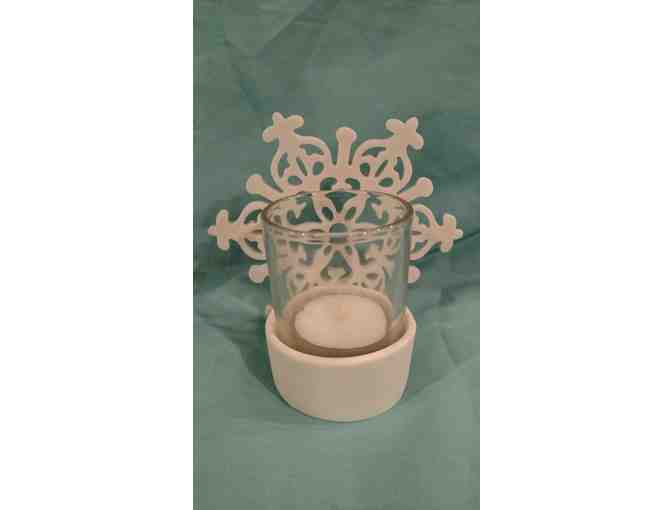 Yankee Candle - Snowflake Tealight/Votive Candleholder