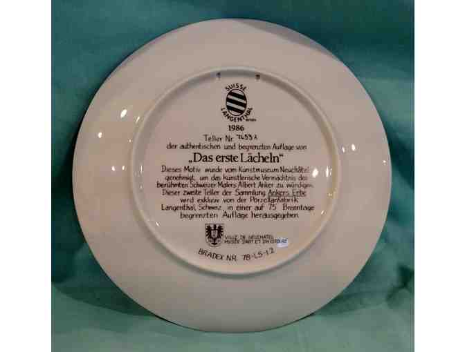 'The First Smile' Plate #7453A from The Bradford Exchange