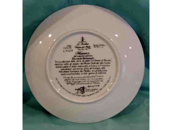 'Manon Lescaut' Italian Plate #2762A from The Bradford Exchange
