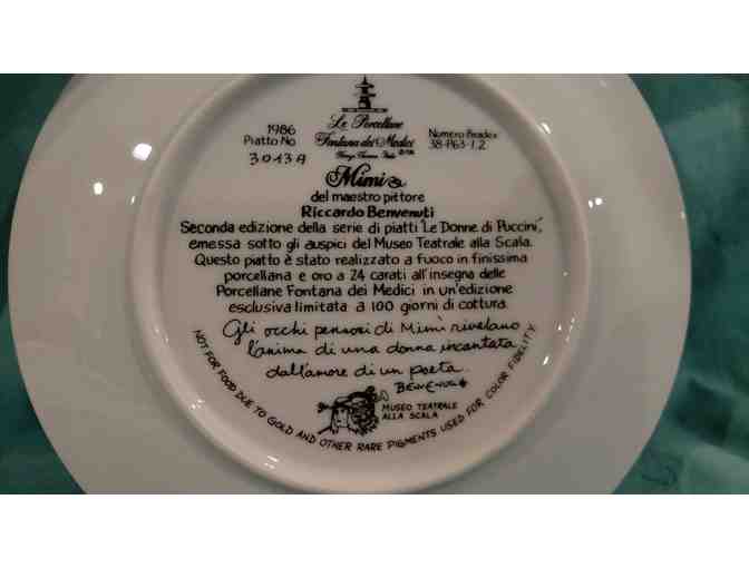 'Mimi' Italian Plate #3013A from The Bradford Exchange