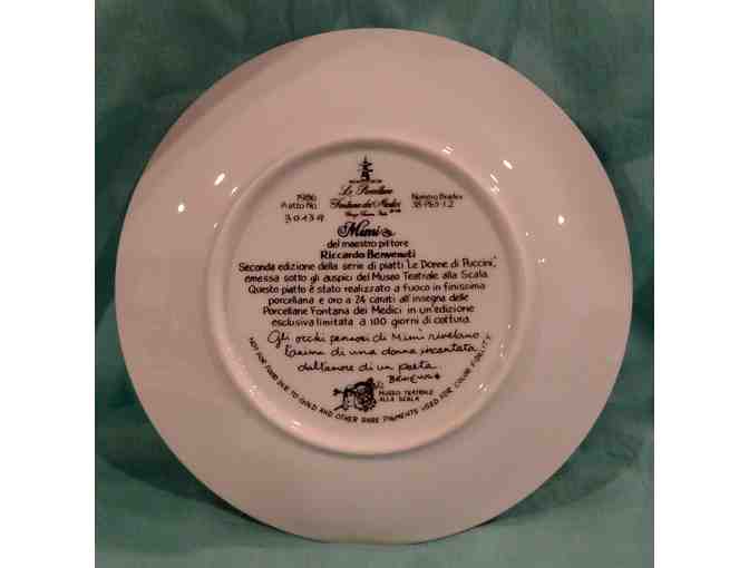 'Mimi' Italian Plate #3013A from The Bradford Exchange