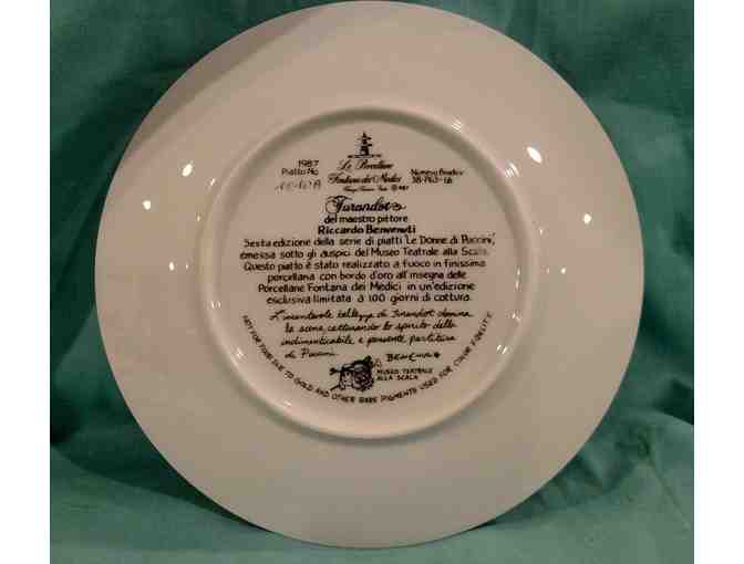 'Turandot' Italian Plate #1010A from The Bradford Exchange