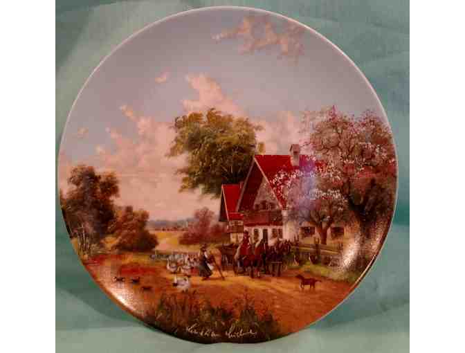 'Way to Market' Plate #F4916 from The Bradford Exchange