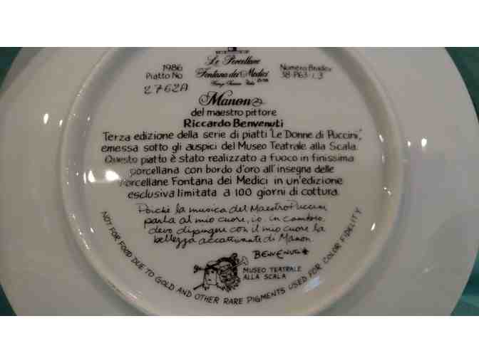 'Manon Lescaut' Italian Plate #2762A from The Bradford Exchange