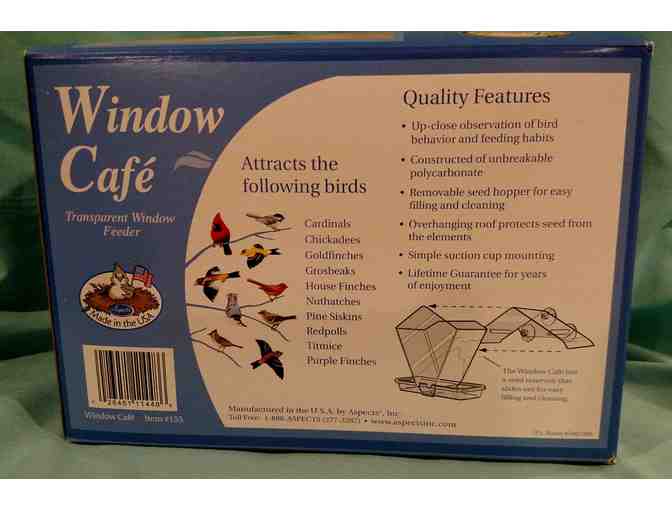 Window Cafe Transparent Window Feeder