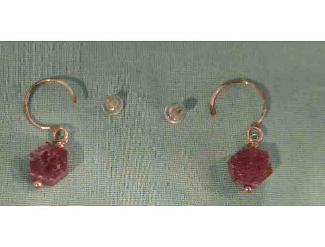 Pair of Ruby Earrings from The Artisan's Nest