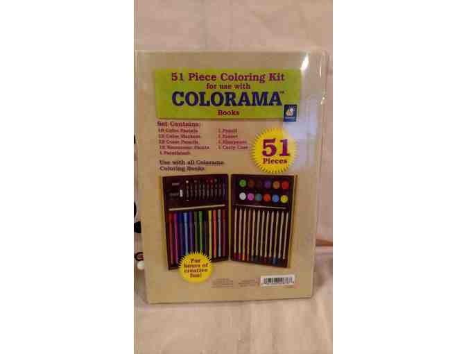 Coloring Book Set and Coloring Kit