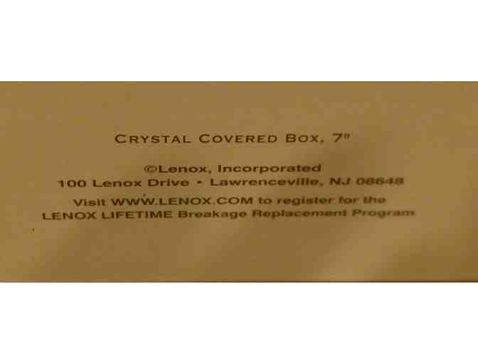 Lenox Covered Crystal Jar