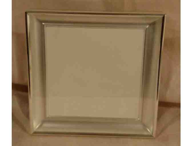 Silver Shadowbox Frame from Burnes of Boston