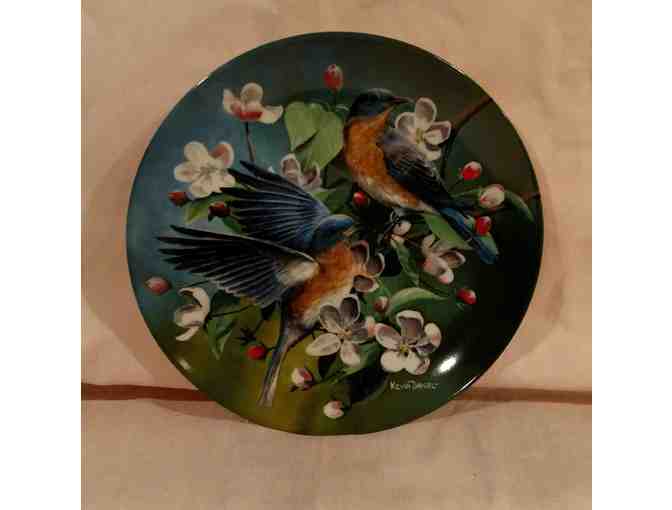 'The Bluebird' 1986 Commemorative Plate