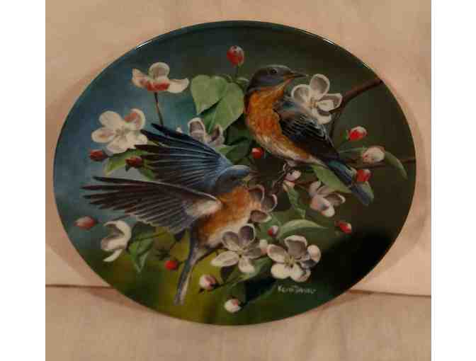 'The Bluebird' 1986 Commemorative Plate