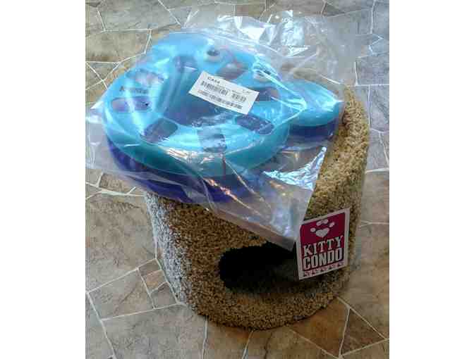 Cat Condo with Puzzle Mouse Toy