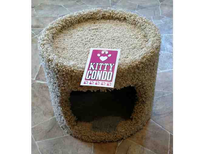 Cat Condo with Collapsible Tunnel Toy