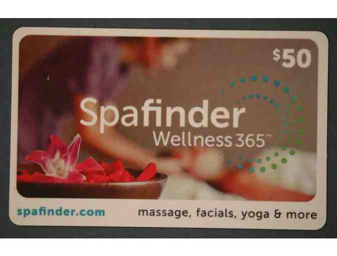 $50 Spafinder Wellness Gift Card - Photo 1