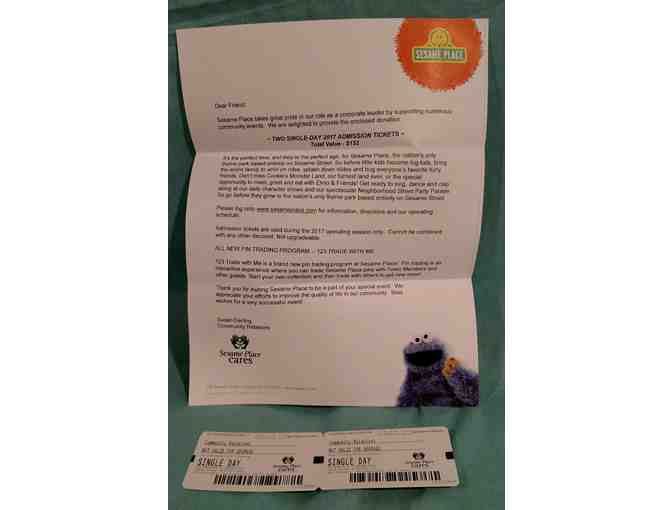 Set of Two Single-Day Admission Tickets to Sesame Place