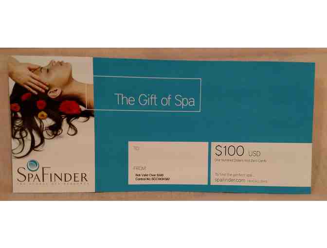 $100 SpaFinder Gift Certificate - Photo 2