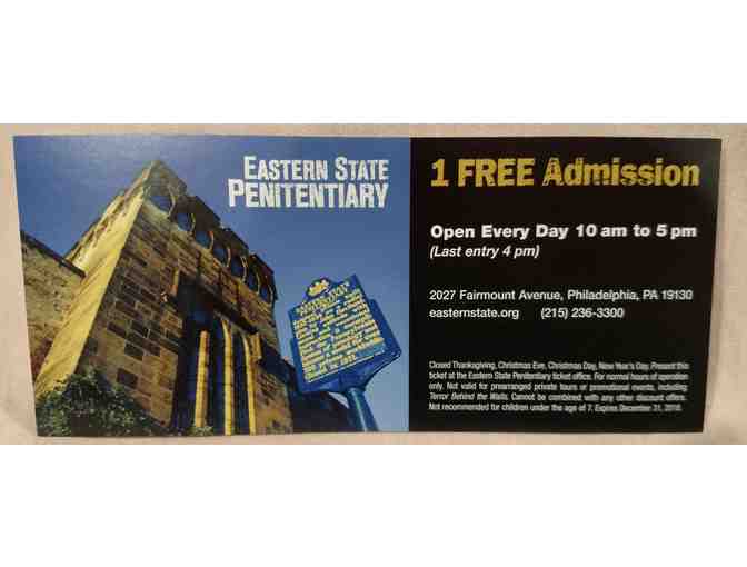 3-Pack of Tickets to Eastern State Penitentiary