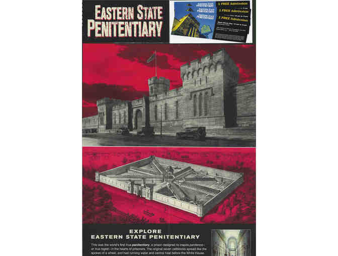 Eastern State Penitentiary - 3-pack of admission tickets - Photo 1