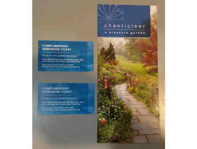 Pair of Tickets to Chanticleer Gardens in Wayne, PA