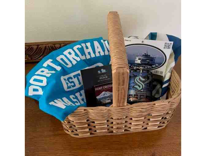 Bill's Baskets with South Park Pharmacy farewell Port Orchard memorabilia