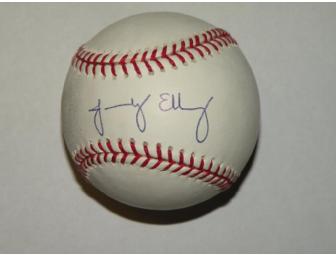 Jacoby Ellsbury Autographed Baseball