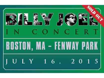 2 tickets to SOLD OUT Billy Joel at Fenway Park - with limo service - Thursday 7/16