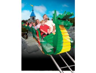 Legoland and Sealife Aquarium Family 4 Pack, Closes 7/10