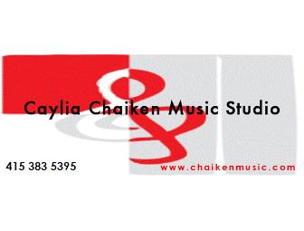 Gift Certificate for 4 Piano Lessons at Caylia Chaiken Music School