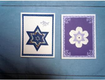 Hand-crafted Jewish Holiday/Bar/Bat Mitzvah Cards