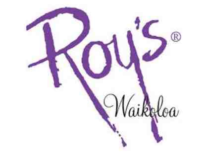 $75 Gift Certificate to Roys Bar and Grille - Waikoloa