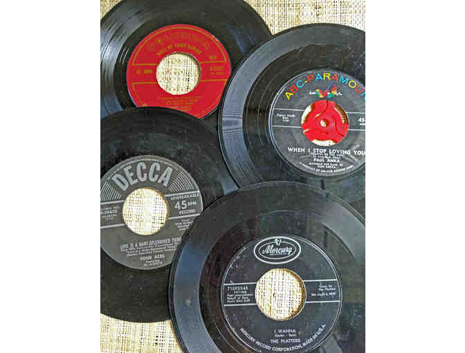 Vintage Collection of Vinyl 45s