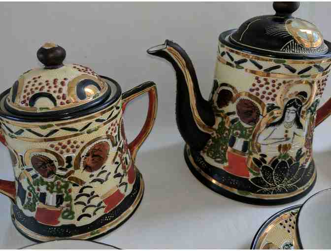 Antique Takito Dragonware Tea Set