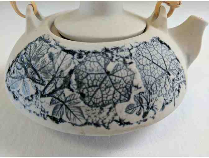 Vintage Tenmoku Pottery Teapot