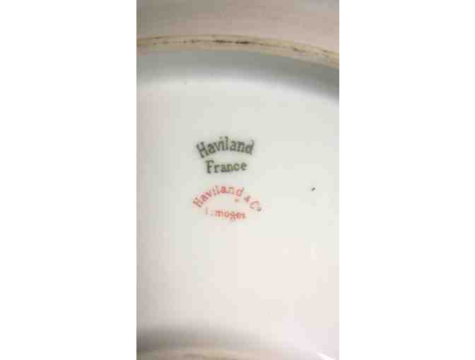 Antique French Limoges Porcelain Dinnerware