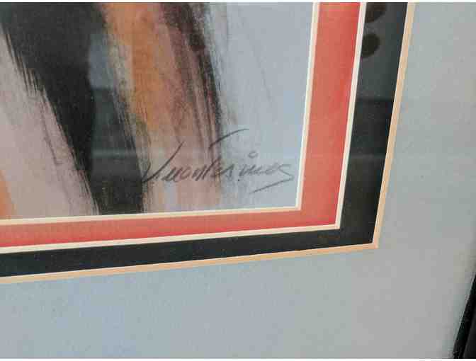 Framed, Signed Lithograph by Victoria Montesinos