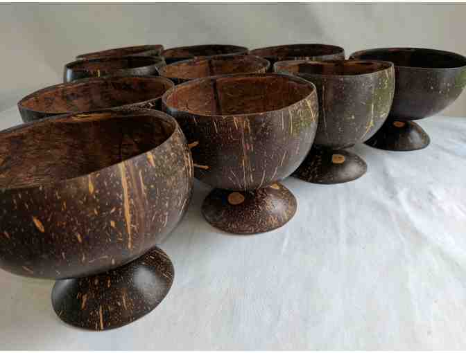 10 Vintage Luau Poi Bowls