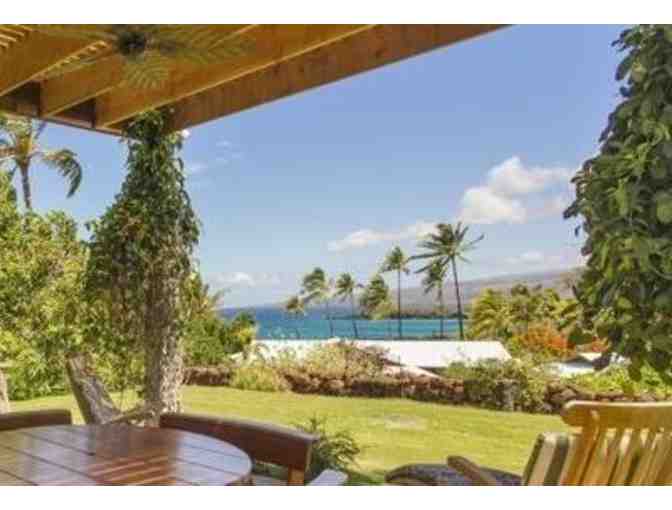 1 Week Hawaii Cottage Rental with Ocean View