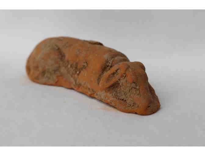 RARE Tang Dynasty Artifact Terracotta Dog Figurine