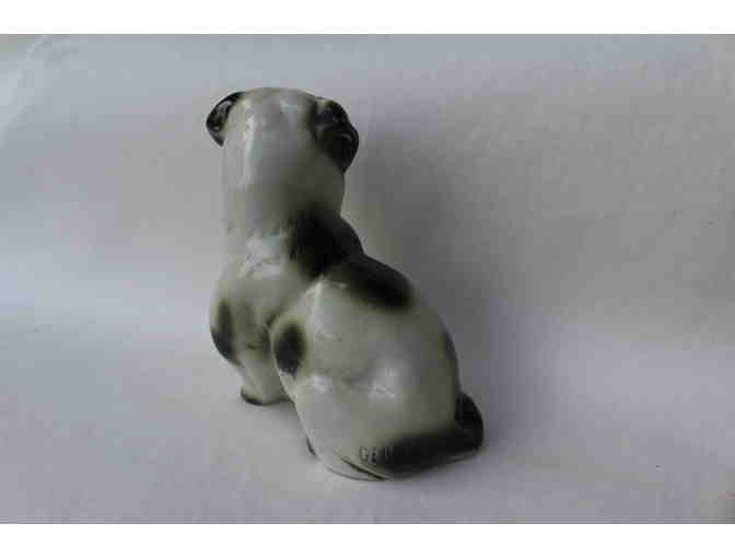 Antique Ceramic Dog Figurine