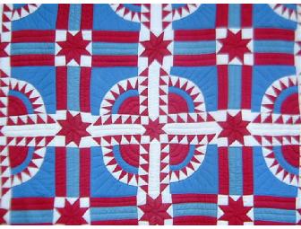 Stunning 1920's New York Beauty Quilt