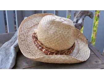 Paniolo Style Lauhala Hat