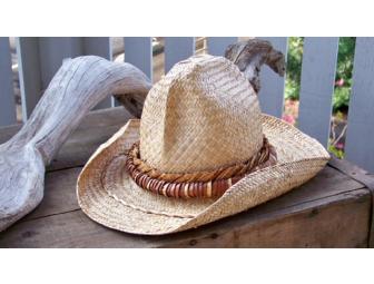 Paniolo Style Lauhala Hat
