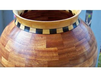 Koa, Pau Amarello & Ebony Segmented Vessel