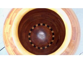 Koa, Pau Amarello & Ebony Segmented Vessel