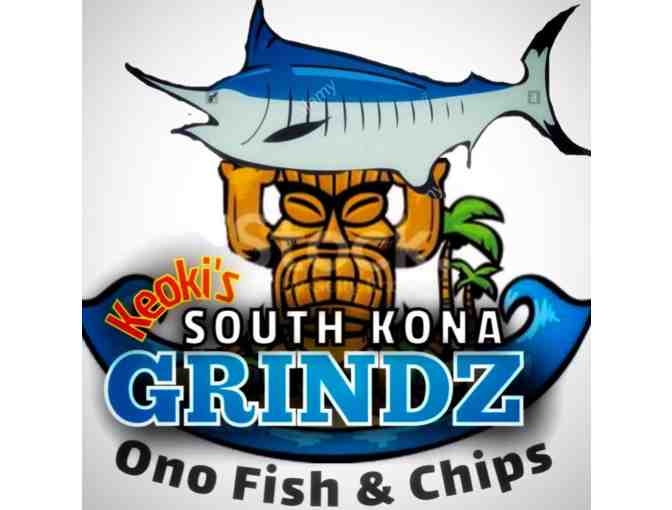 Keoki's South Kona Grindz Ono Fish and Chips Gift Certificate - Photo 1