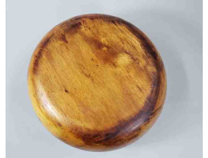 Koa Wood Bowl by Russ Johnson 5.5' high, 11.5' diameter